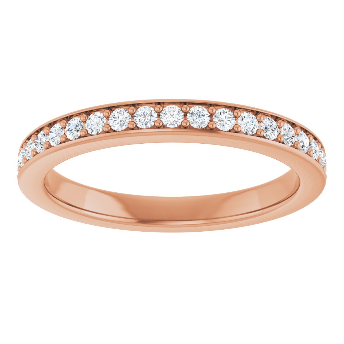Slim Pave Diamond Eternity Band