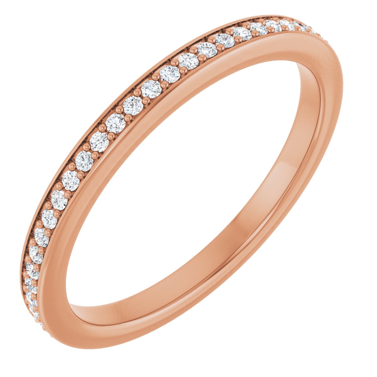 Slim Pave Diamond Eternity Band