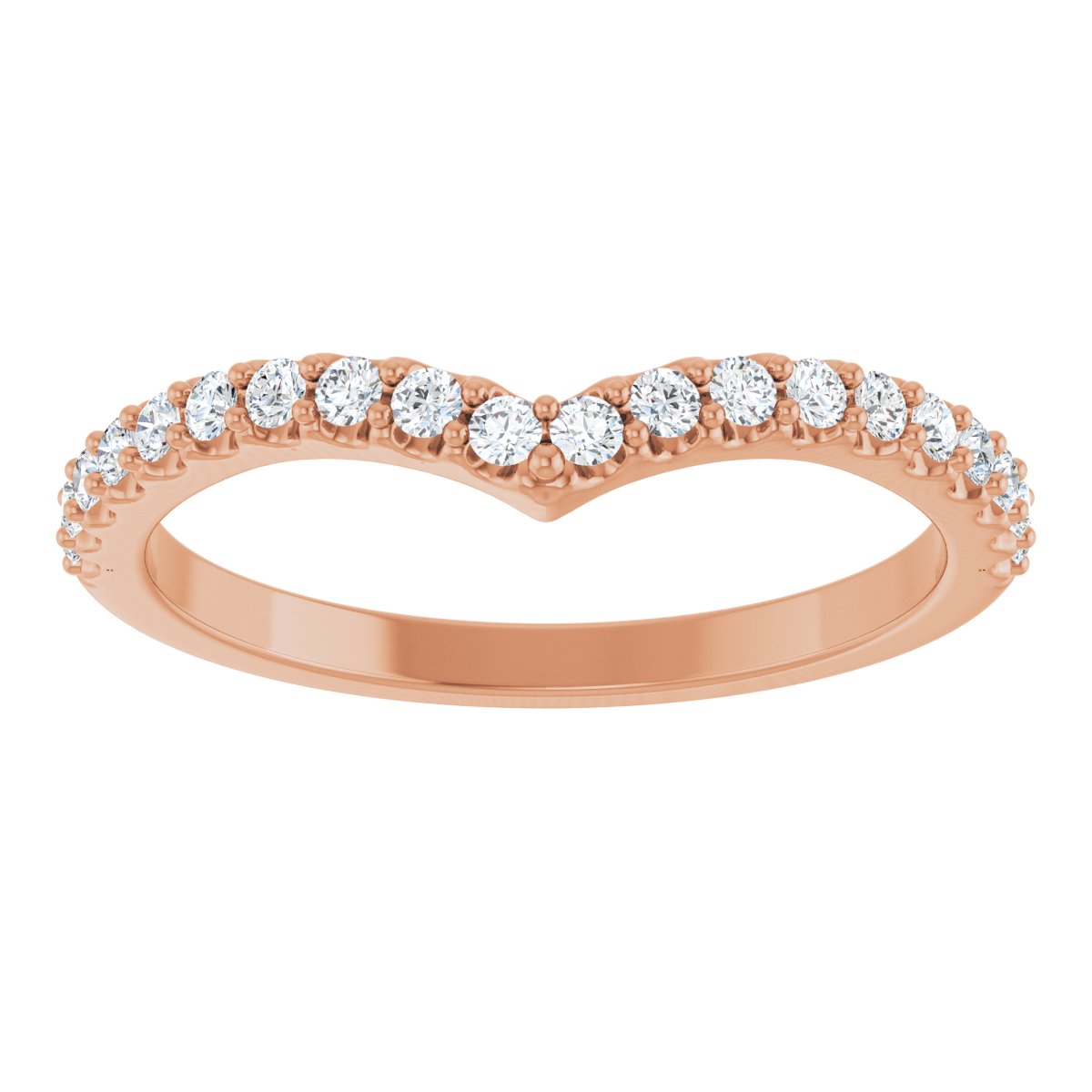 Steady Promise Diamond Curved Ring