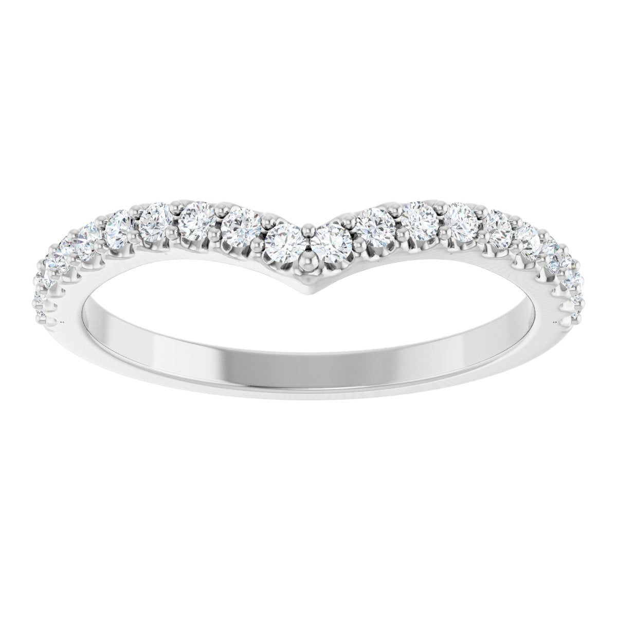 Steady Promise Diamond Curved Ring