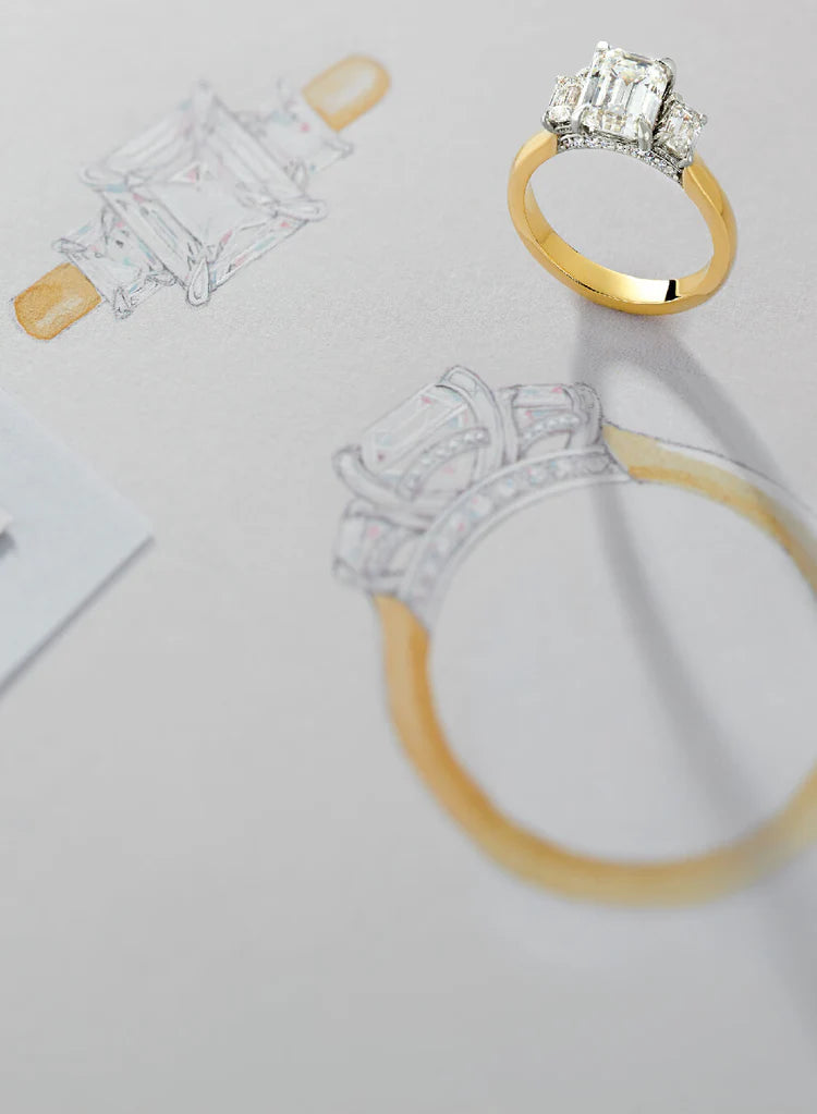 Bespoke jewelry design and heirloom redesign serving the Waltham community.
