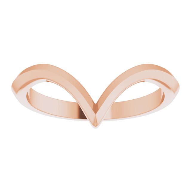 Quiet Promise Wishbone Wedding Ring