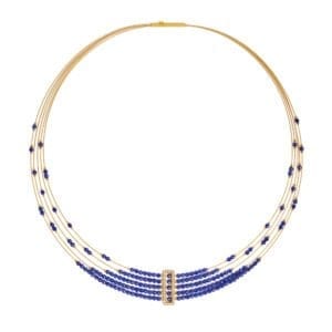Blue lapis necklace